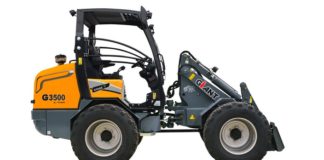 Tobroco-Giant reveals new 3.5 ton G3500 X-tra compact loader for construction